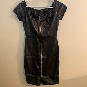 Fashion nova leather dress